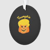Trumpkin Citrouille Halloween Design - Retro Sloga (devant)