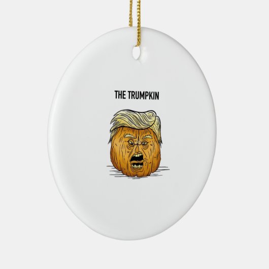 Trumpkin Classic & Basic Design Keramisch Ornament (Rechts)