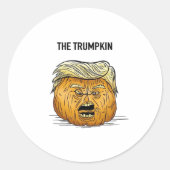 Trumpkin Classic & Basic Design Ronde Sticker (Voorkant)
