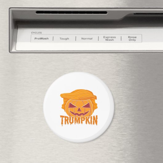 Trumpkin Classic – Pumpkin President Stijl Magneet (Insitu (Vaatwasser))