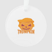 Trumpkin Classic – Pumpkin President Stijl Ornament (voorkant)