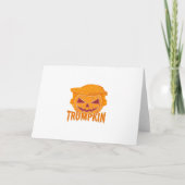 Trumpkin Classic – Pumpkin President Style Kaart (Voorkant)