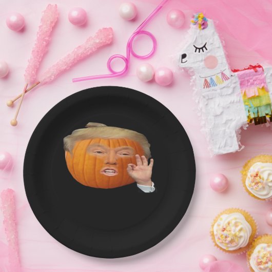 Trumpkin Design Basic & Classic Papieren Bordje (Feest)