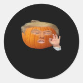 Trumpkin Design Basic & Classic Ronde Sticker (Voorkant)