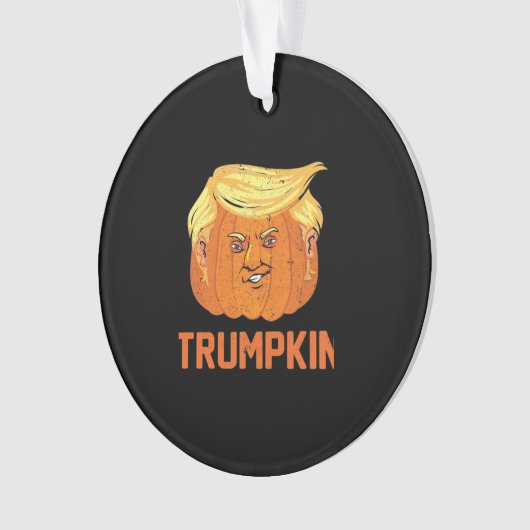 Trumpkin drôle Citrouille d'Halloween (devant)