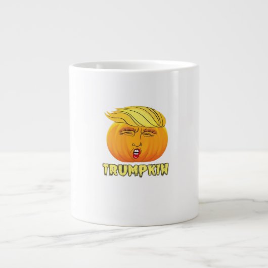 Trumpkin - Enge goede pompoen Extra Grote Beker (Voorkant)