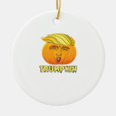 Trumpkin - Enge goede pompoen Keramisch Ornament (Voorkant)