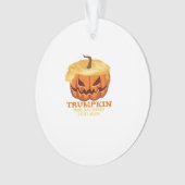 Trumpkin Funny Halloween Citrouille - Costume clas (devant)