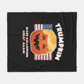 Trumpkin Funny Pumpkin Pie Pun Verenigde Staten Li Fleece Deken (Voorkant (Horizontaal))