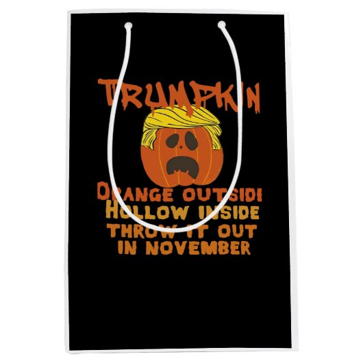 Trumpkin gooide klassieker uit november medium cadeauzakje (Voorkant)