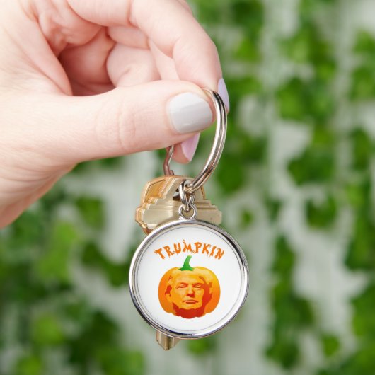 Trumpkin Grappig Halloween Kostuum - Retro MAGA St Sleutelhanger (Hand)