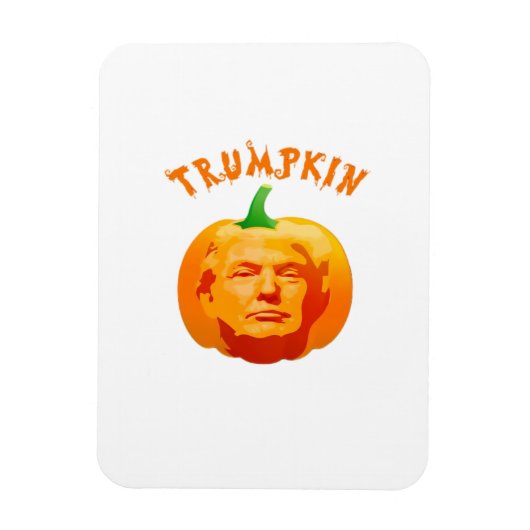 Trumpkin Grappig Halloween – Spooky Parody Edition Magneet (Verticaal)