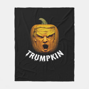 Trumpkin - Grappige Donald Pumpkin Halloween Fleece Deken