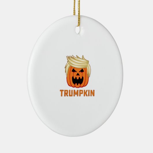 Trumpkin - Grappige parodieslogan Keramisch Ornament (Rechts)