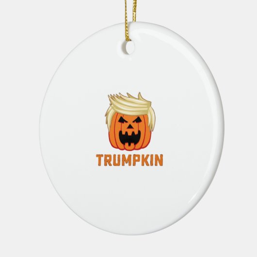 Trumpkin - Grappige parodieslogan Keramisch Ornament (Links)