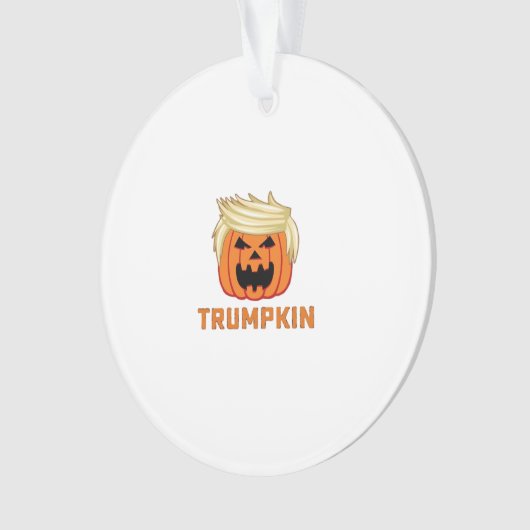 Trumpkin - Grappige parodieslogan Ornament (voorkant)