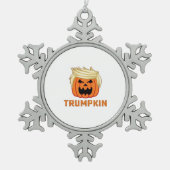 Trumpkin - Grappige parodieslogan Tin Sneeuwvlok Ornament (Voorkant)