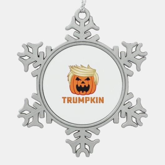 Trumpkin - Grappige parodieslogan Tin Sneeuwvlok Ornament (Voorkant)