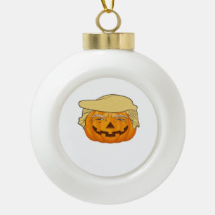 Trumpkin Halloween Funny Classic – Basic Herfst Sl Keramische Bal Ornament