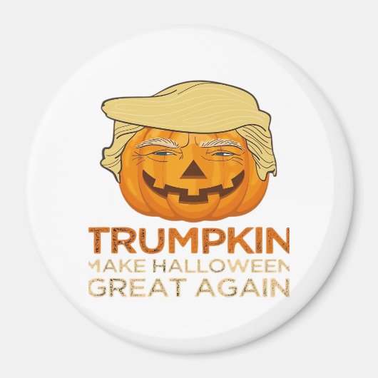 Trumpkin Halloween Funny Classic Magneet (Voorkant)