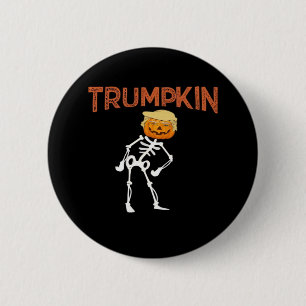 Trumpkin Halloween Funny Classic Ronde Button 5,7 Cm