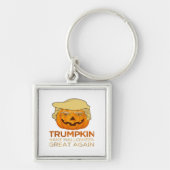 Trumpkin Halloween Funny Classic Sleutelhanger (Voorkant)