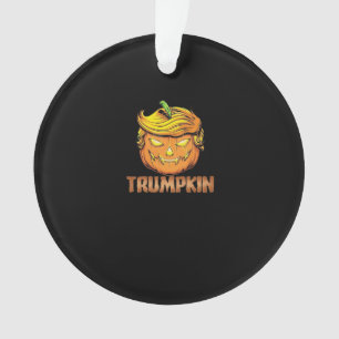Trumpkin - Halloween pompoen Ornament