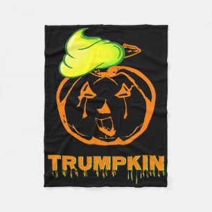 Trumpkin Halloween Pompoentaart Slijm Grappige Fon Fleece Deken