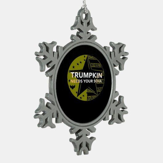 Trumpkin heeft uw hulp nodig tin sneeuwvlok ornament (Links)