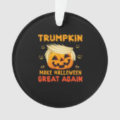 Trumpkin - Maak Halloween weer geweldig klassiek Ornament (voorkant)