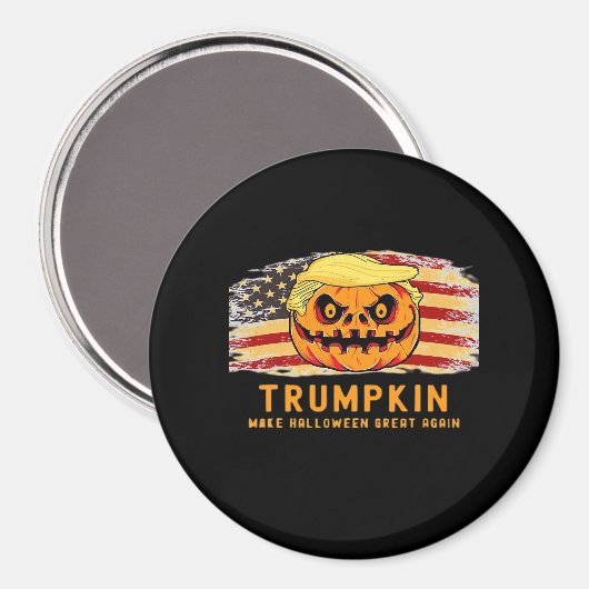 Trumpkin maakt Halloween weer geweldig Amerikaanse Magneet (Voorkant / Achterkant)