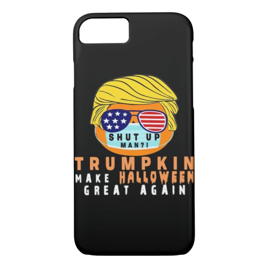 Trumpkin maakt Halloween weer geweldig grappige Qu Case-Mate iPhone Case (Achterkant)