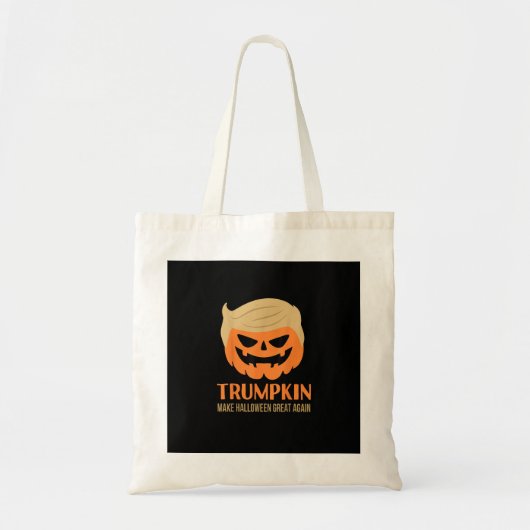 Trumpkin maakt Halloween weer geweldig grappige sa Tote Bag (Voorkant)