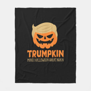 Trumpkin maakt Halloween weer geweldig Jack O Lant Fleece Deken
