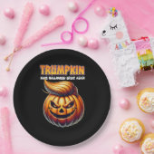 Trumpkin maakt Halloween weer geweldig Jack O Lant Papieren Bordje (Feest)