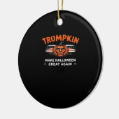 Trumpkin maakt Halloween weer geweldig Keramisch Ornament (Links)