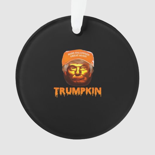 Trumpkin maakt Halloween weer geweldig luiaard Ornament (voorkant)