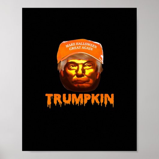 Trumpkin maakt Halloween weer geweldig luiaard Poster (Voorkant)