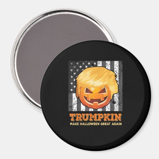 Trumpkin maakt Halloween weer geweldig President P Magneet (Voorkant / Achterkant)