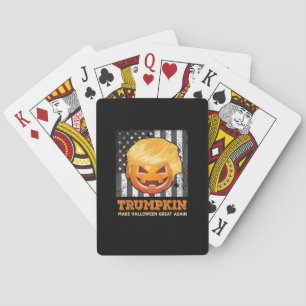 Trumpkin maakt Halloween weer geweldig President P Pokerkaarten