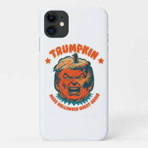 trumpkin maakt halloween weer leuk funny iPhone 11 hoesje