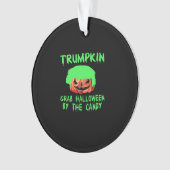 Trumpkin Make Halloween Great Again Grab Em' beroe Ornament (voorkant)