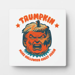 Trumpkin maken Halloween weer geweldig grappig Fotoplaat