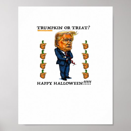 Trumpkin of Treat Classic Poster (Voorkant)