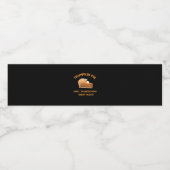 Trumpkin Pie maakt Thanksgiving weer geweldig Waterfles Etiket (Enkel label)
