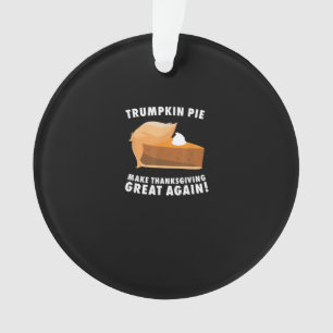 Trumpkin Pie Rendre Thanksgiving Grand Encore Drôl