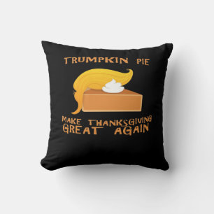 Trumpkin Pie Thanksgiving Kussen