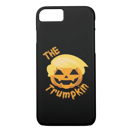 Trumpkin Pumpkin Halloween Design – Luiaard Kostuu Case-Mate iPhone Case (Achterkant)