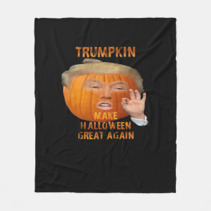 Trumpkin Pumpkin maakt Halloween weer geweldig Fleece Deken
