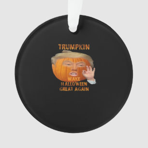 Trumpkin Pumpkin maakt Halloween weer geweldig Ornament